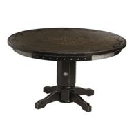 Harley-Davidson Bar & Shield Flames Poker Tafel Met Vintage Zwarte Afwerking