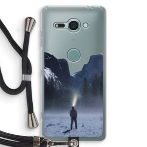 Wanderlust: Sony Xperia XZ2 Compact Transparant Hoesje met koord