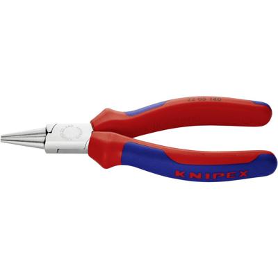 Knipex 22 05 140 Rondbektang Elektronica en fijnmechanica Recht Chroom-vanadium elektrostaal 140 mm