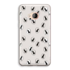 Miauw: HTC U Play Transparant Hoesje