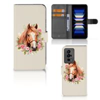 Telefoonhoesje | Met pasjeshouder | voor Xiaomi Poco F5 Pro Paard
