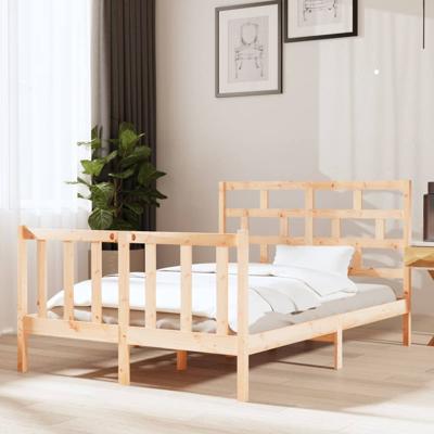 Bedframe massief grenenhout 135x190 cm