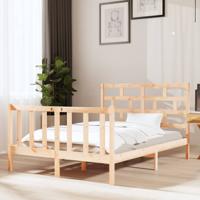Bedframe massief grenenhout 135x190 cm