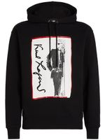 Karl Lagerfeld hoodie à logo imprimé - Noir