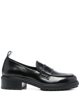 Aeyde mocassins Ruth 40 mm en cuir - Noir