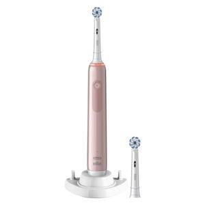 Oral-B elektrische tandenborstel Pro 3 3400 Sensitive roze - incl. 2 opzetborstels