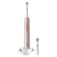 Oral-B elektrische tandenborstel Pro 3 3400 Sensitive roze - incl. 2 opzetborstels - thumbnail