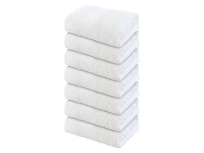 LIVARNO home 7 gastendoeken 30 x 30 cm (Wit)