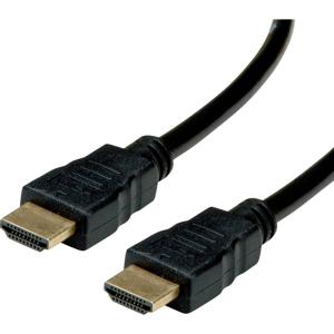 roline recycled material 11455735 HDMI-kabel HDMI Aansluitkabel HDMI-A-stekker 5 m Zwart