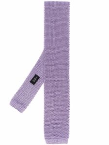 Corneliani écharpe en maille à bout carré - Violet