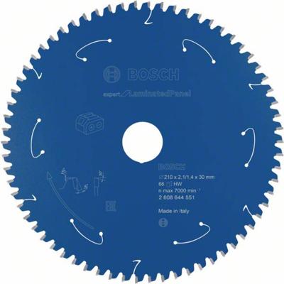 Bosch Accessories Bosch Power Tools 2608644551 Cirkelzaagblad 210 x 30 mm Aantal tanden: 66 1 stuk(s)