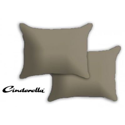 Cinderella kussenslopen basic 2 stuks taupe