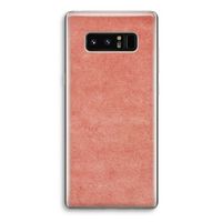 Marrakech Walls: Samsung Galaxy Note 8 Transparant Hoesje