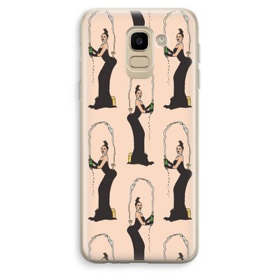 Pop Some Kim: Samsung Galaxy J6 (2018) Transparant Hoesje