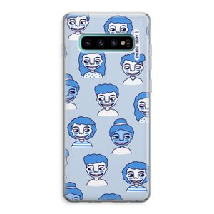 Gezichtjes: Samsung Galaxy S10 Plus Transparant Hoesje