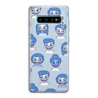 Gezichtjes: Samsung Galaxy S10 Plus Transparant Hoesje