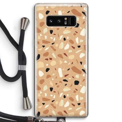 Terrazzo N°17: Samsung Galaxy Note 8 Transparant Hoesje met koord