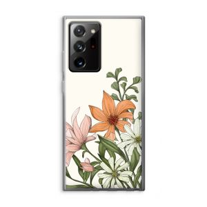Floral bouquet: Samsung Galaxy Note 20 Ultra / Note 20 Ultra 5G Transparant Hoesje