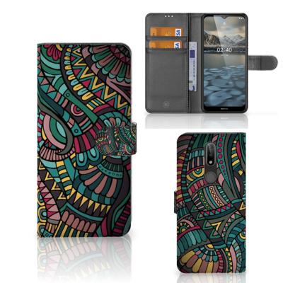 Nokia 2.4 | Telefoon Hoesje | Aztec