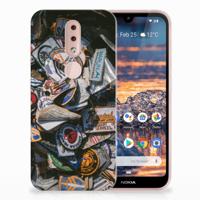 Nokia 4.2 | Siliconen hoesje | met foto Badges