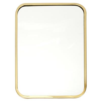 Home Deco Factory Spiegel Carr? - rechthoek - goud - L25 x B34 cm