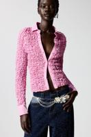 Textuur overhemd - RED - S