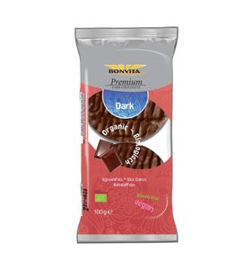 Rijstwafels pure chocolade bio