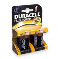 Duracell plus batterijen r20 d 1,5v