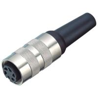 Weidmüller 1117980000 Sensor/actuator connector, niet geassembleerd M16 Aantal polen (sensoren): 5 Stekker, recht 1 stuk(s)