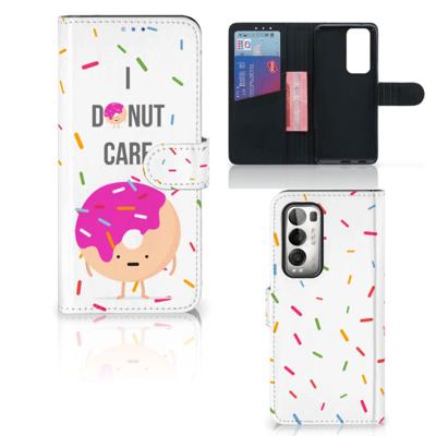 OPPO Find X3 Neo 5G | Book Cover | Donut Roze