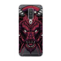 Hell Hound and Serpents: Samsung Galaxy A6 Plus (2018) Transparant Hoesje