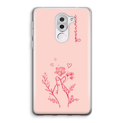 Giving Flowers: Honor 6X Transparant Hoesje