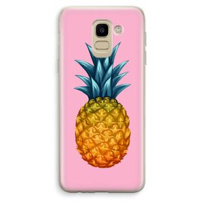 Grote ananas: Samsung Galaxy J6 (2018) Transparant Hoesje