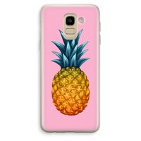 Grote ananas: Samsung Galaxy J6 (2018) Transparant Hoesje