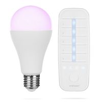 Smartwares HW1601R HW1601R LED A65 E27 7W renkli + uzaktan kumanda - thumbnail