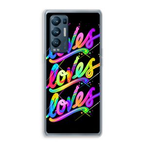 Loves: Oppo Find X3 Neo Transparant Hoesje