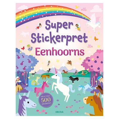 Deltas Super stickerpret - eenhoorns