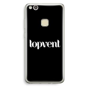 Topvent Zwart: Huawei Ascend P10 Lite Transparant Hoesje