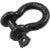 Safetex Shackle 10mm black with Screwbolt harpsluiting met schroefbout