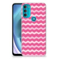 Motorola Moto G71 5G | TPU bumper | Waves Pink