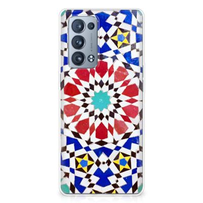 OPPO Reno 6 Pro Plus 5G | TPU | Siliconen hoesje | Mozaïek