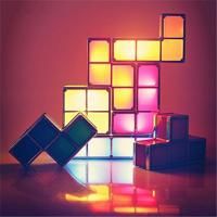 Kinderen DIY intelligence ontwikkeling speelgoed creatieve tafel lamp LED verlichting sfeer licht