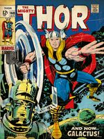 Thor Galactus Art Print 30x40cm - thumbnail