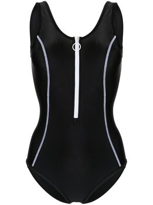Duskii maillot de bain Tamara à fermeture zippée - Noir
