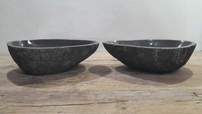 Waschbecken Stein Satz RL250337AB, 52x35x15 cm