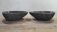 Waschbecken Stein Satz RL250337AB, 52x35x15 cm