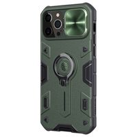 Nillkin CamShield Armor iPhone 12/12 Pro Hybrid Case - Groen - thumbnail