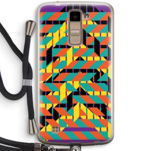 Skew Bee 2: LG K10 (2016) Transparant Hoesje met koord