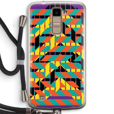 Skew Bee 2: LG K10 (2016) Transparant Hoesje met koord