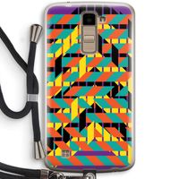 Skew Bee 2: LG K10 (2016) Transparant Hoesje met koord